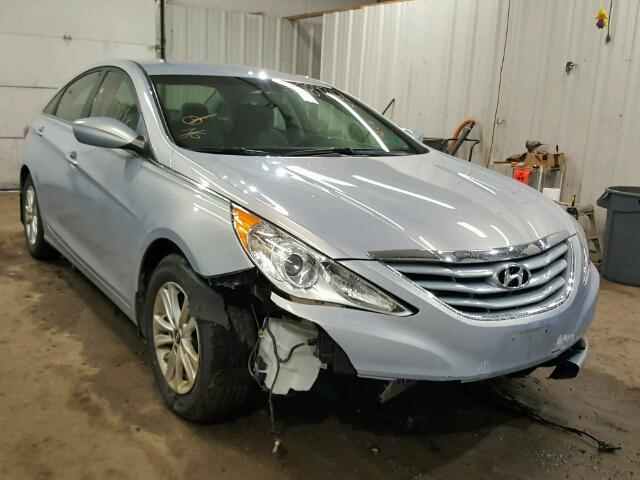 5NPEB4AC9DH533568 - 2013 HYUNDAI SONATA GLS BLUE photo 1