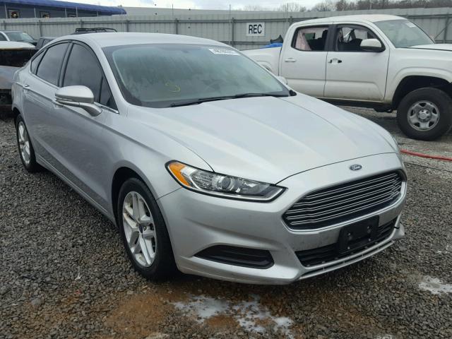 3FA6P0H75ER372602 - 2014 FORD FUSION SE SILVER photo 1