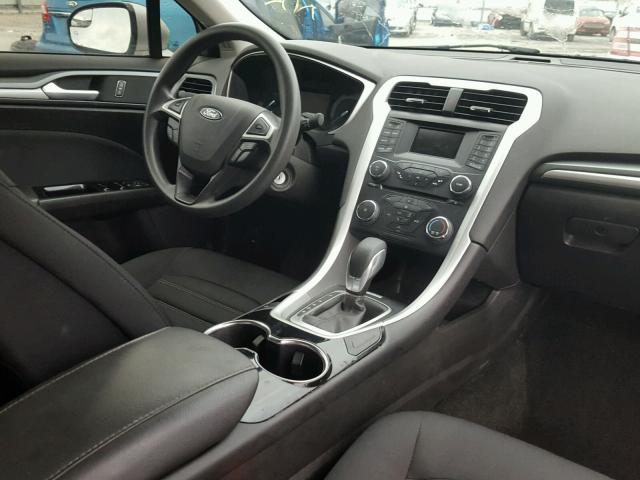 3FA6P0H75ER372602 - 2014 FORD FUSION SE SILVER photo 9