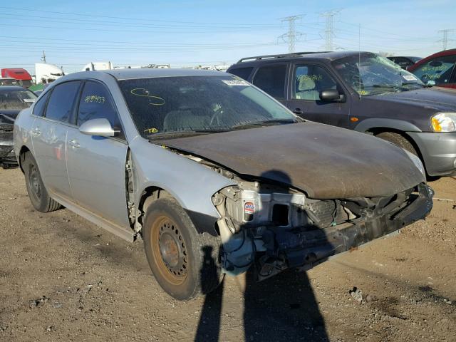 2G1WA5EK0A1124850 - 2010 CHEVROLET IMPALA LS SILVER photo 1