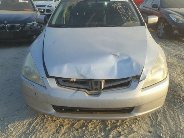 1HGCM66543A087294 - 2003 HONDA ACCORD EX SILVER photo 9