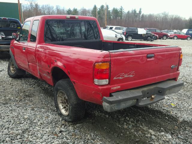 1FTZR15V3XTA38189 - 1999 FORD RANGER SUP RED photo 3