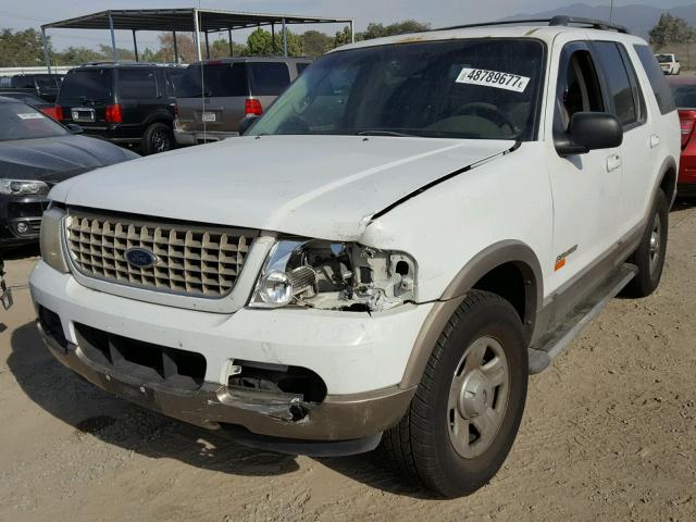 1FMDU74W42ZA50309 - 2002 FORD EXPLORER E WHITE photo 2