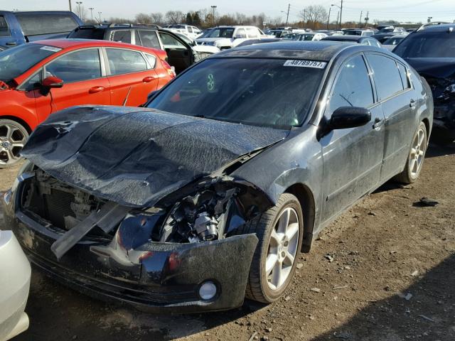 1N4BA41E26C838941 - 2006 NISSAN MAXIMA SE BLACK photo 2