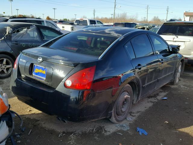 1N4BA41E26C838941 - 2006 NISSAN MAXIMA SE BLACK photo 4