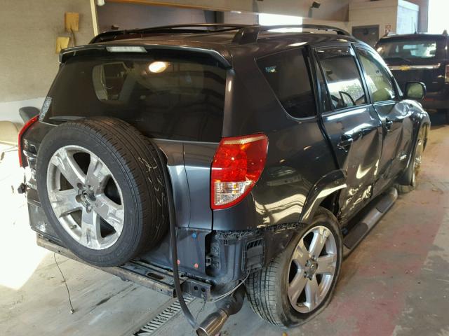 JTMZK32VX86012502 - 2008 TOYOTA RAV4 SPORT GRAY photo 4