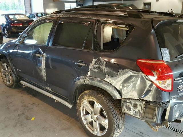 JTMZK32VX86012502 - 2008 TOYOTA RAV4 SPORT GRAY photo 9