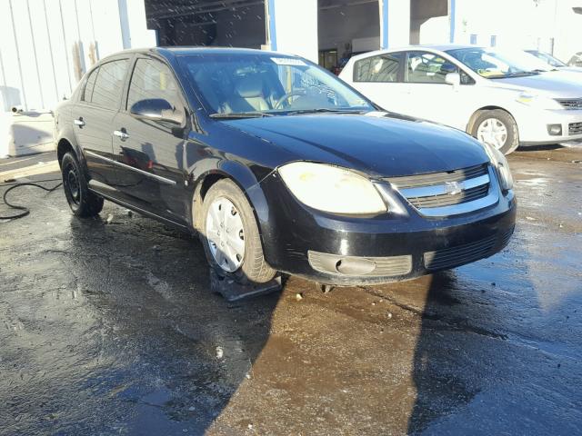 1G1AZ55F167676731 - 2006 CHEVROLET COBALT LTZ BLACK photo 1