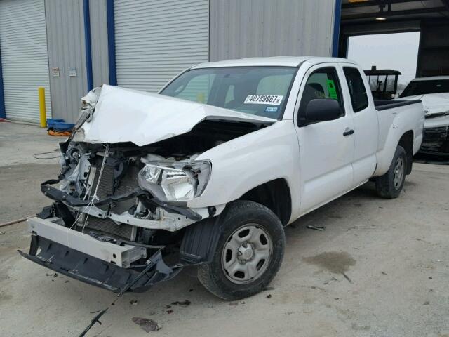 5TFTX4CN7FX055293 - 2015 TOYOTA TACOMA ACC WHITE photo 2