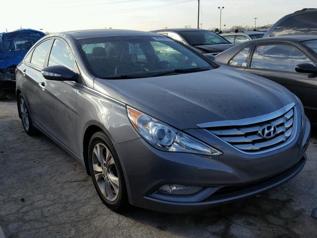 5NPEC4AC8BH304440 - 2011 HYUNDAI SONATA SE GRAY photo 1