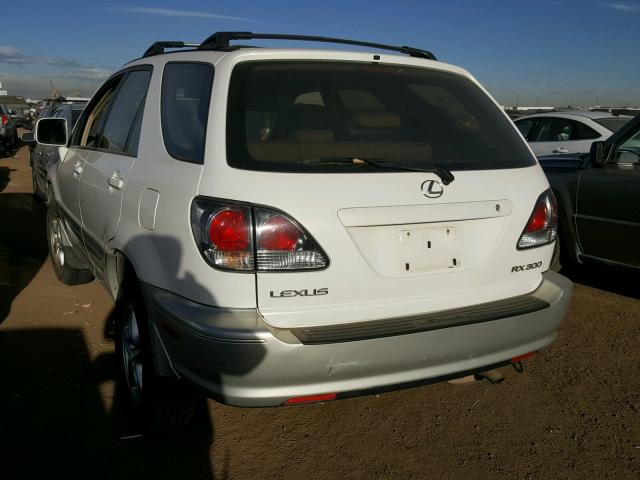 JTJHF10U610228187 - 2001 LEXUS RX WHITE photo 3