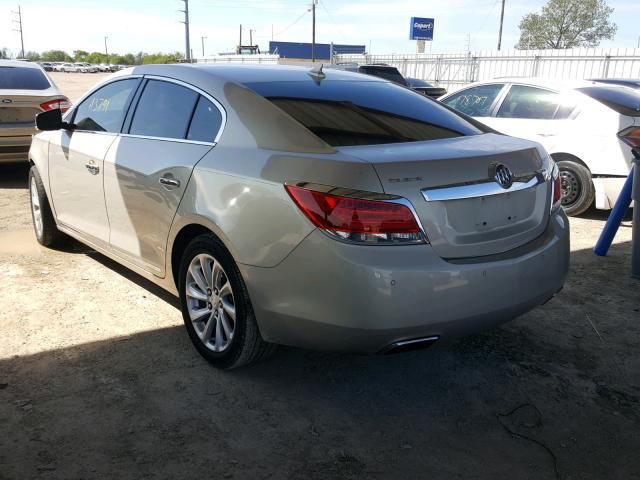 1G4GD5G36CF106112 - 2012 BUICK LACROSSE P TAN photo 3