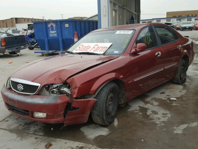 KL5VJ56L05B156848 - 2005 SUZUKI VERONA S MAROON photo 2