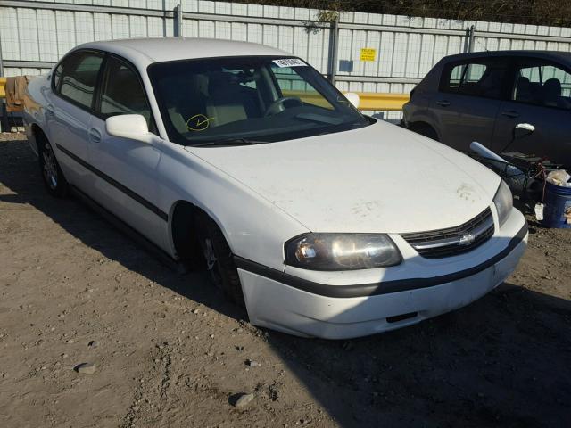 2G1WF52E259173037 - 2005 CHEVROLET IMPALA WHITE photo 1