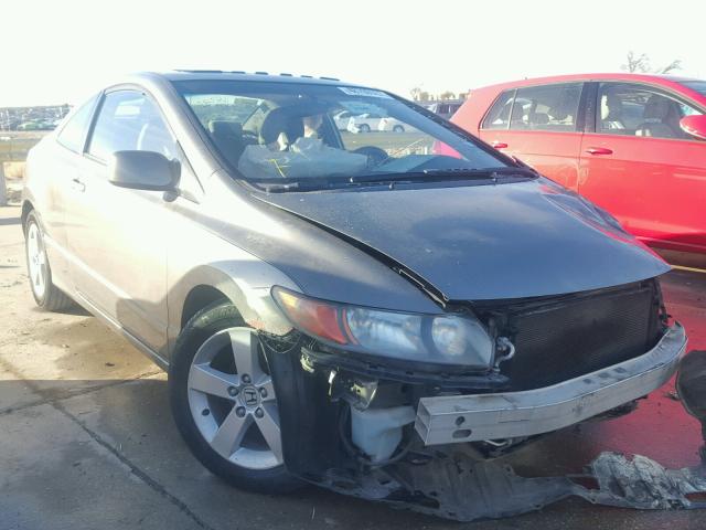 2HGFG12856H525799 - 2006 HONDA CIVIC EX BROWN photo 1