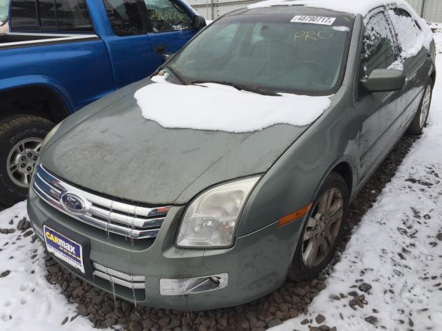 3FAHP02118R113686 - 2008 FORD FUSION SEL GREEN photo 2