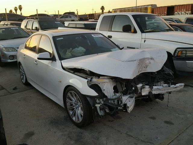 WBANU5C57AC365593 - 2010 BMW 528 I WHITE photo 1