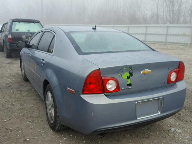 1G1ZG57B88F169983 - 2008 CHEVROLET MALIBU LS ლურჯი ფოტო 3