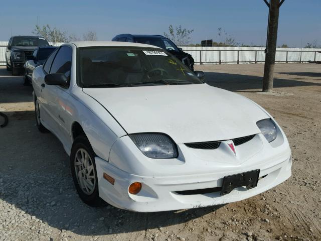 1G2JB124217157630 - 2001 PONTIAC SUNFIRE SE WHITE photo 1