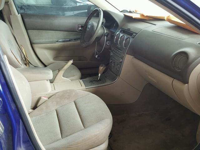 1YVFP84C945N63026 - 2004 MAZDA 6 I BLUE photo 5