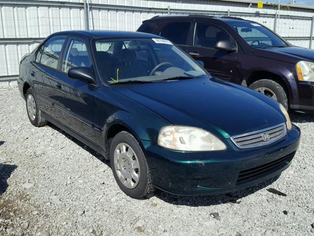 2HGEJ6617YH592155 - 2000 HONDA CIVIC BASE მწვანე ფოტო 1
