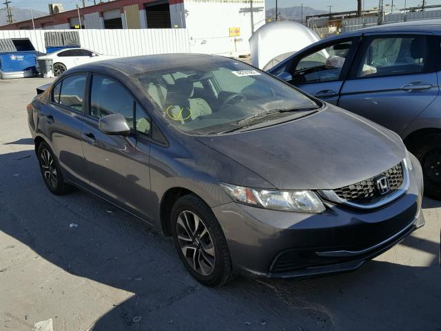 2HGFB2F86DH533759 - 2013 HONDA CIVIC EX GRAY photo 1