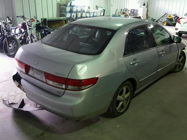 1HGCM56643A077187 - 2003 HONDA ACCORD EX SILVER photo 4