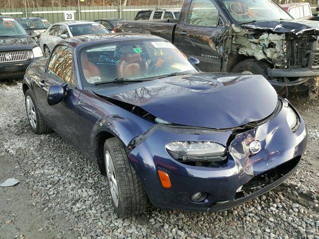 JM1NC26FX80155591 - 2008 MAZDA MX-5 MIATA BLUE photo 1