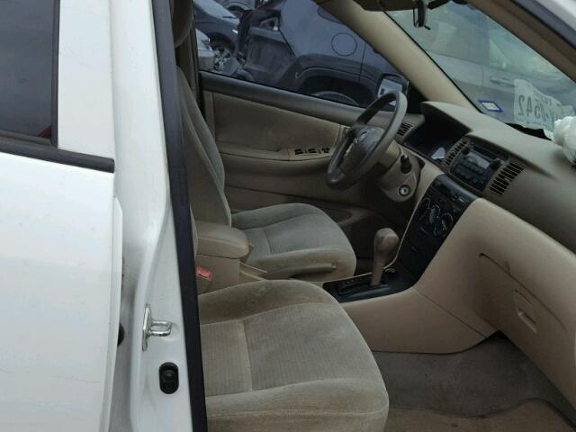 1NXBR32E16Z638974 - 2006 TOYOTA COROLLA CE WHITE photo 5