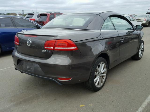 WVWBW8AH2DV002819 - 2013 VOLKSWAGEN EOS KOMFOR ყავისფერი ფოტო 4