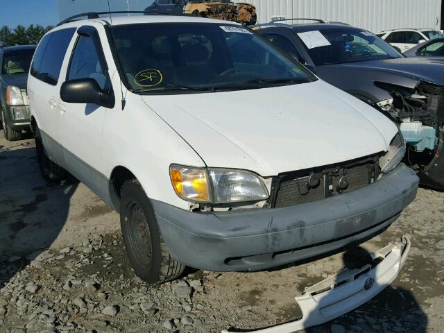 4T3ZF13C1XU093800 - 1999 TOYOTA SIENNA LE WHITE photo 1