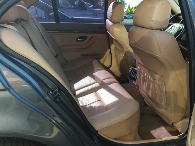 WBADN63431GM73398 - 2001 BMW 540 I AUTO CHARCOAL photo 6