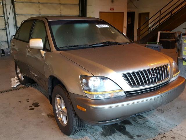 JT6HF10U9Y0140612 - 2000 LEXUS RX 300 GOLD photo 1