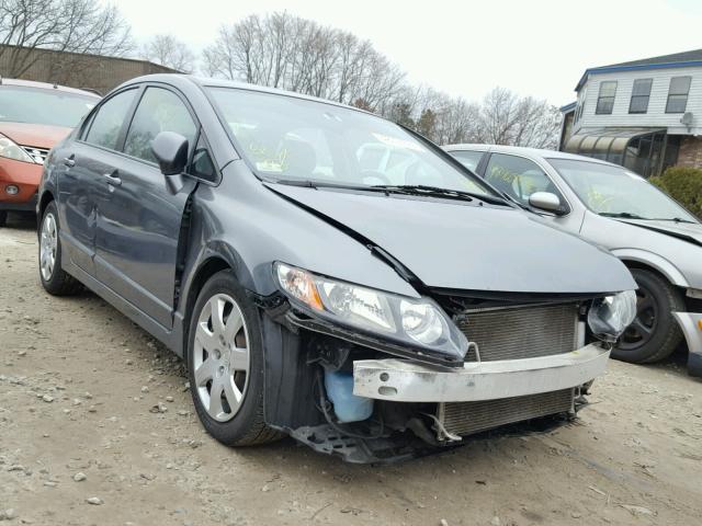 2HGFA1F5XAH524822 - 2010 HONDA CIVIC LX GRAY photo 1