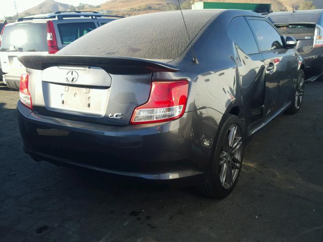 JTKJF5C79B3010187 - 2011 TOYOTA SCION TC 石墨色 照片 4