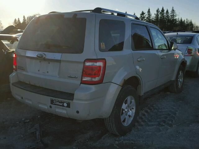 1FMCU94G29KA00835 - 2009 FORD ESCAPE LIM BEIGE photo 4