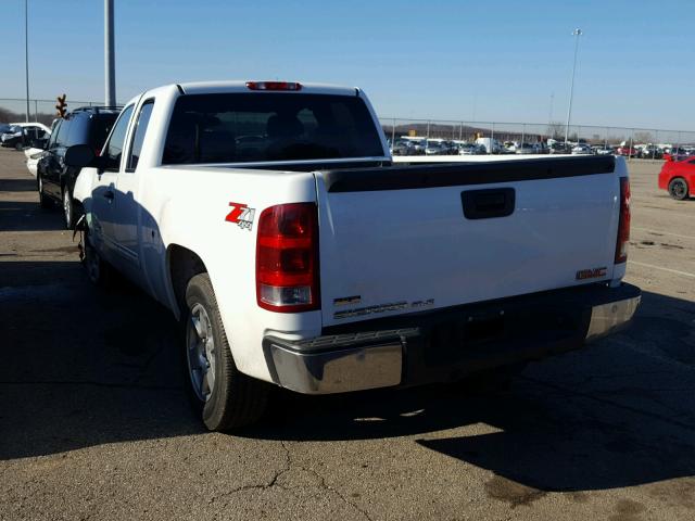 1GTSKVE33AZ286796 - 2010 GMC SIERRA K15 WHITE photo 3