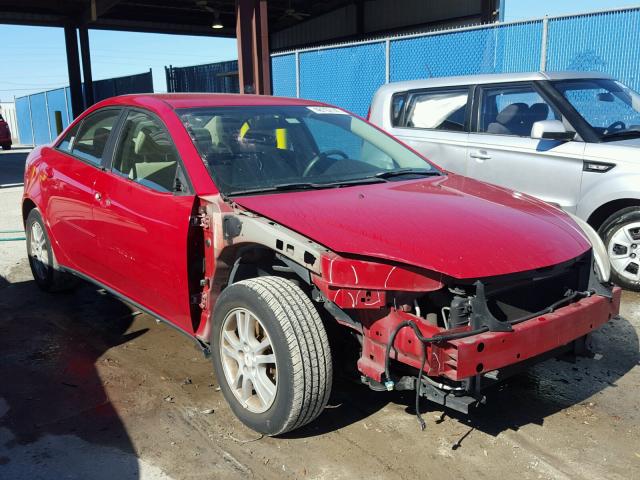 1G2ZG558964119332 - 2006 PONTIAC G6 SE1 RED photo 1