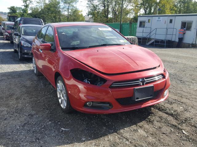 1C3CDFCAXDD346732 - 2013 DODGE DART LIMIT RED photo 1