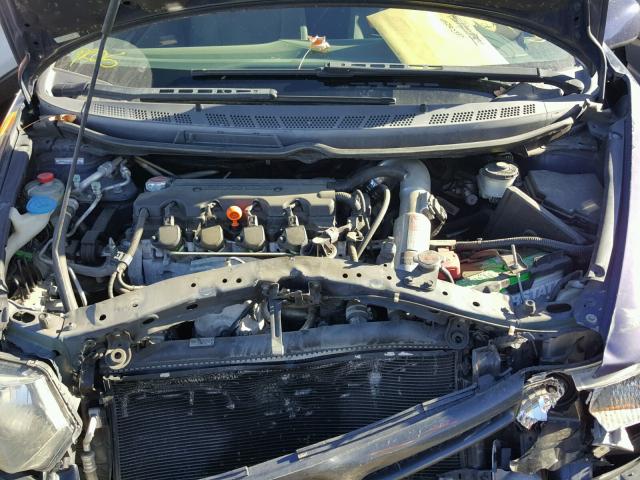 2HGFG12857H505800 - 2007 HONDA CIVIC EX 蓝色 照片 7