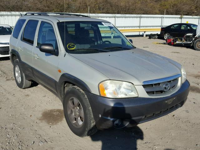 4F2CZ94174KM07401 - 2004 MAZDA TRIBUTE LX BEIGE photo 1