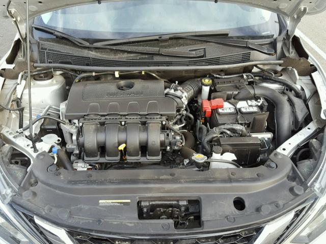 3N1AB7AP1GY223640 - 2016 NISSAN SENTRA S SILVER photo 7