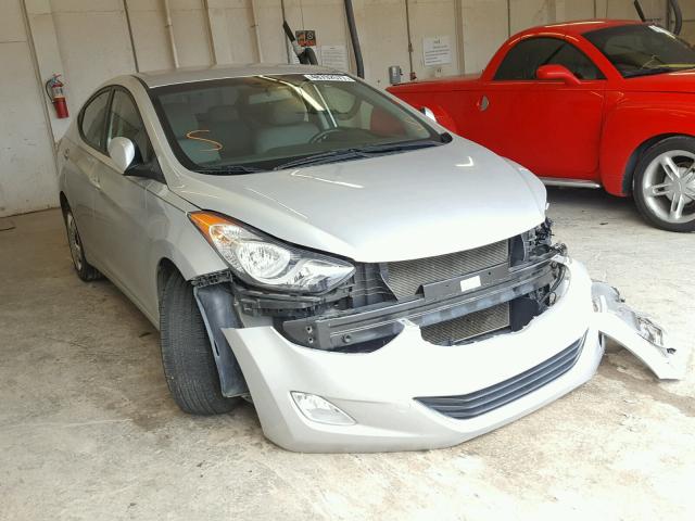 KMHDH4AE3CU295843 - 2012 HYUNDAI ELANTRA GL SILVER photo 1