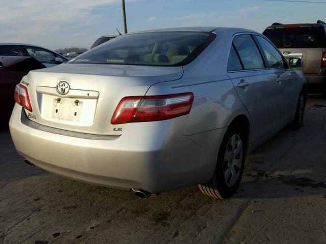 4T1BK46K17U552270 - 2007 TOYOTA CAMRY NEW SILVER photo 4