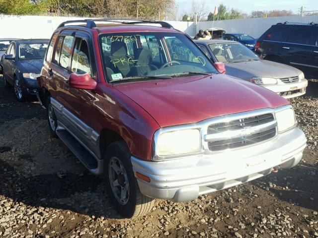 2CNBJ634616940167 - 2001 CHEVROLET TRACKER LT RED photo 1