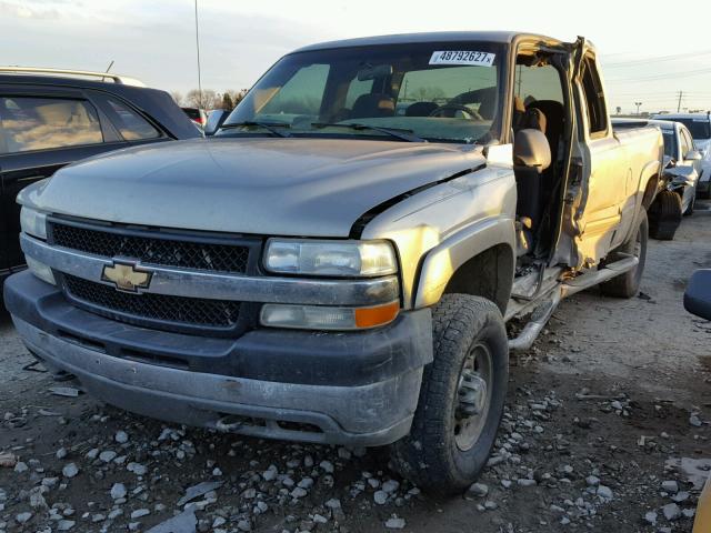 1GCHK29U82E145288 - 2002 CHEVROLET SILVERADO SILVER photo 2