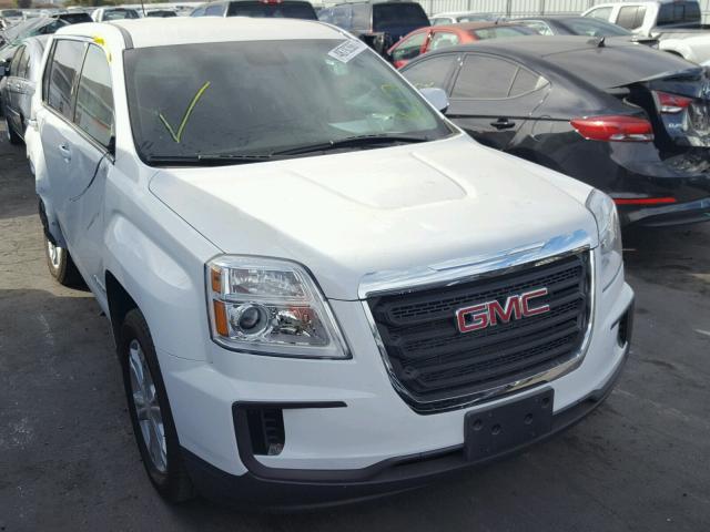 2GKALMEK5H6348364 - 2017 GMC TERRAIN SL WHITE photo 1