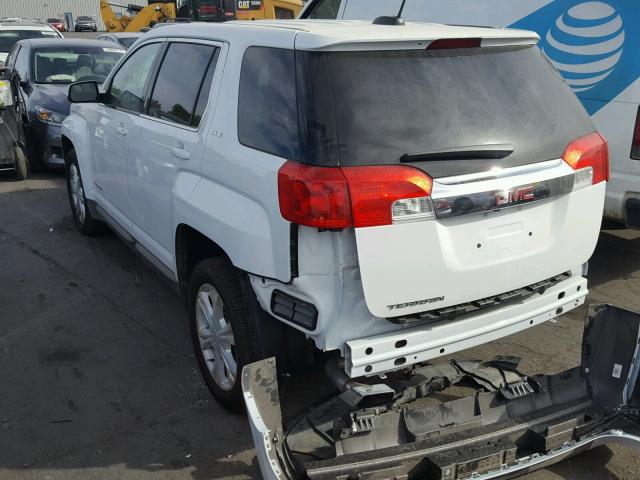 2GKALMEK5H6348364 - 2017 GMC TERRAIN SL WHITE photo 3