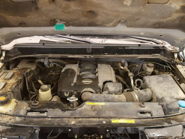 1N6BA06B76N575235 - 2006 NISSAN TITAN XE SILVER photo 7