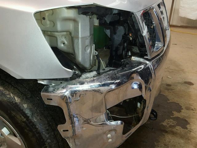 1N6BA06B76N575235 - 2006 NISSAN TITAN XE SILVER photo 9